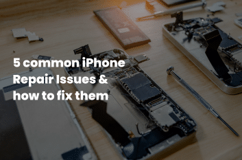 5 common iPhone Repair Issues how to fix them